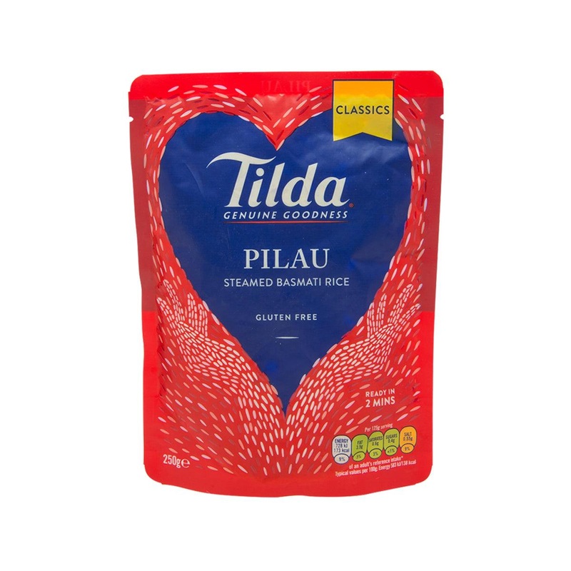 TILDA Steamed Basmati Rice - Pilau  (250g)