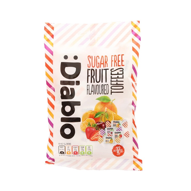 DIABLO Sugar Free Fruit Flavoured Toffee Sweets  (75g)