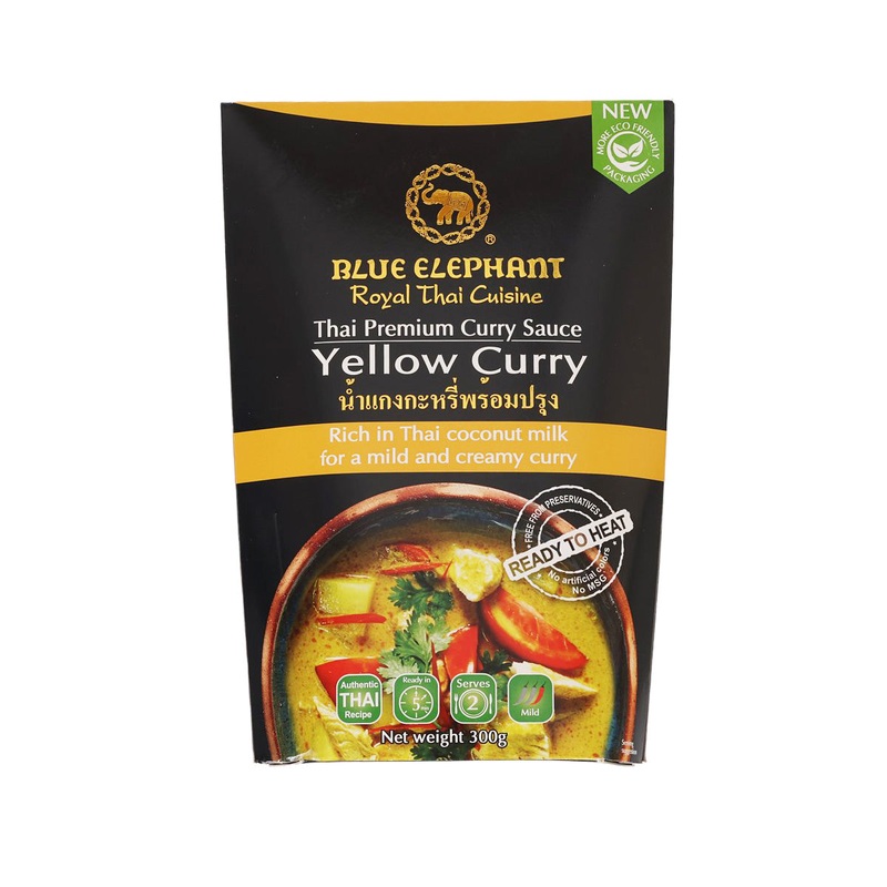 BLUE ELEPHANT Yellow Curry Sauce  (300g)