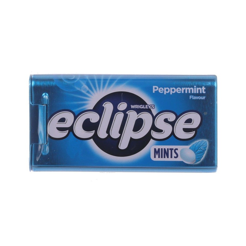 WRIGLEY'S Eclipse Sugarfree Mints - Peppermint Flavour  (34g)