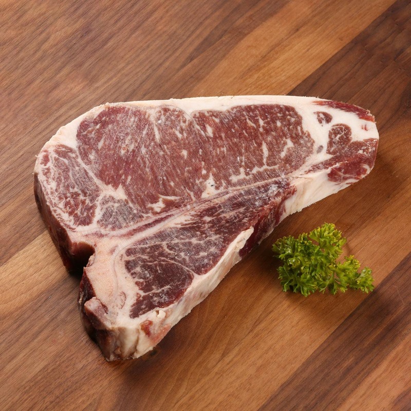 CERTIFIED ANGUS BEEF  USA Frozen CAB Angus Beef T-Bone Steak  (600g)