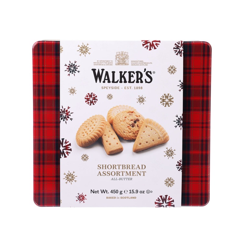 WALKERS Shortbread Assortment Gift Box  (450g)