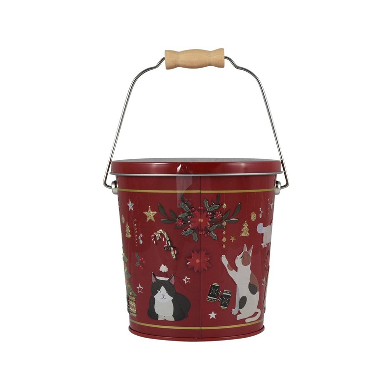 EUREKA Xmas Cat Bucket with Candy  (45g)