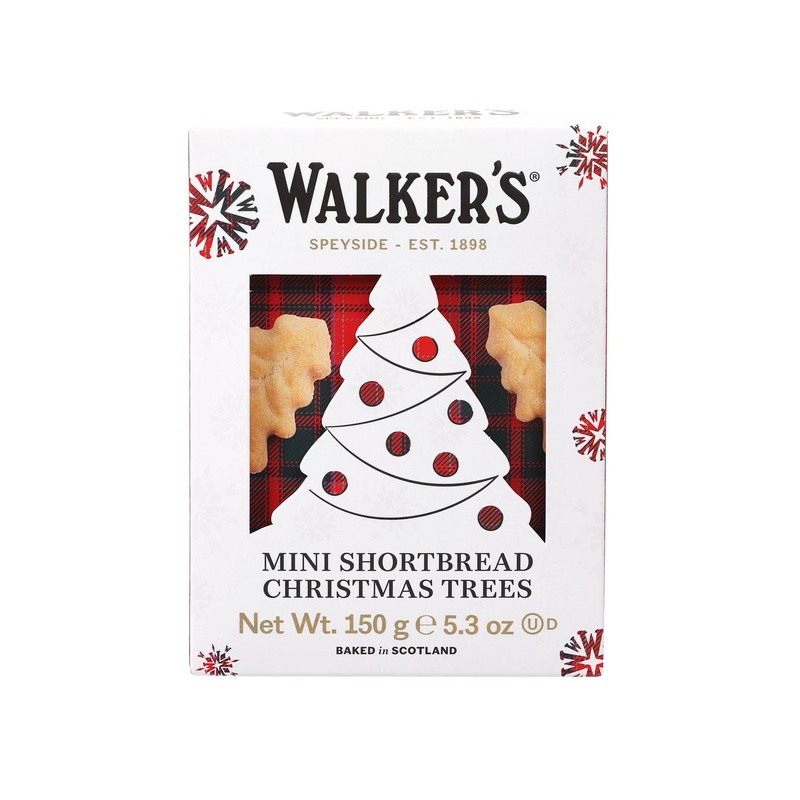 WALKERS Mini Shortbread Christmas Trees  (150g)
