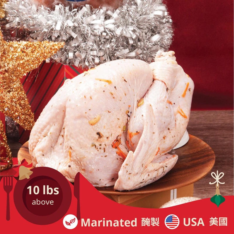 BUTTERBALL USA Whole Young Turkey 10lb above (with Marinating Service)  (1pc)