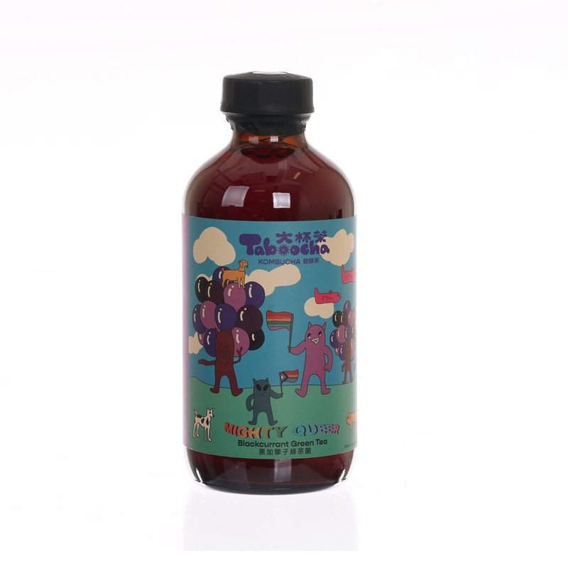 TABOOCHA Blackcurrant Green Tea Kombucha  (250mL)