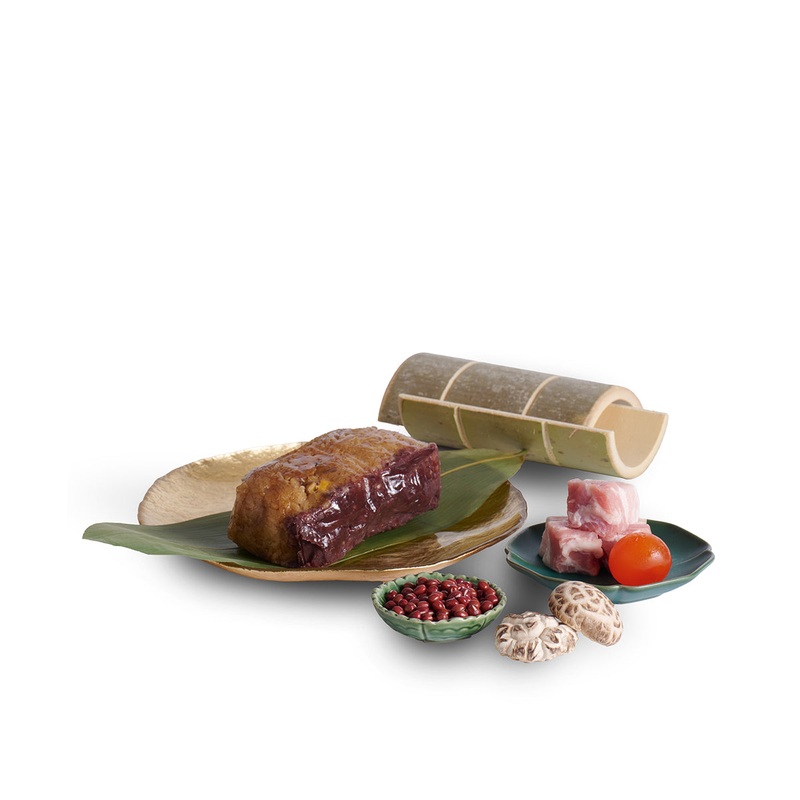 SHANG PALACE Sticky Rice Dumpling in Chiu-Chow Style served in Bamboo Voucher  (1pc)