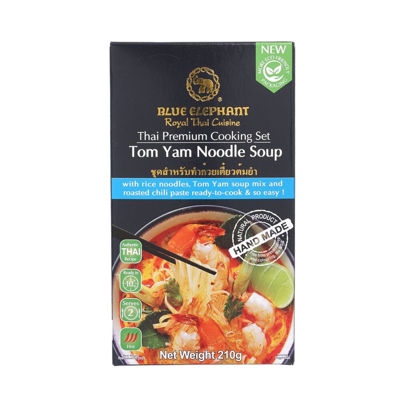 BLUE ELEPHANT Thai Premium Cooking Set - Tom Yam Noodle Soup  (200g)