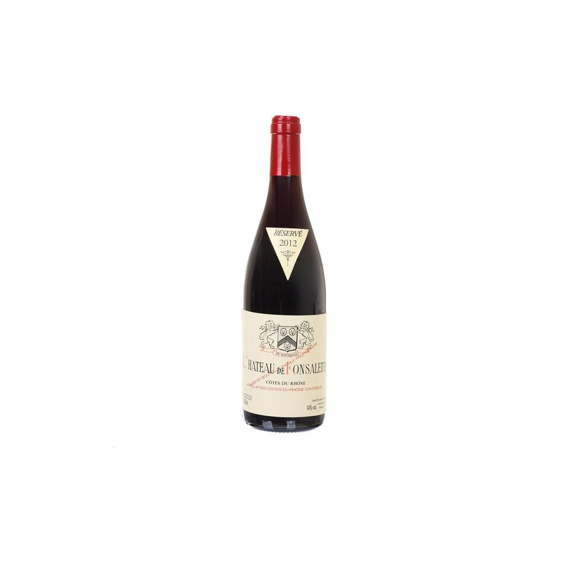 CH DE FONSALETTE Cotes Du Rhone Rouge 2012 (750mL)