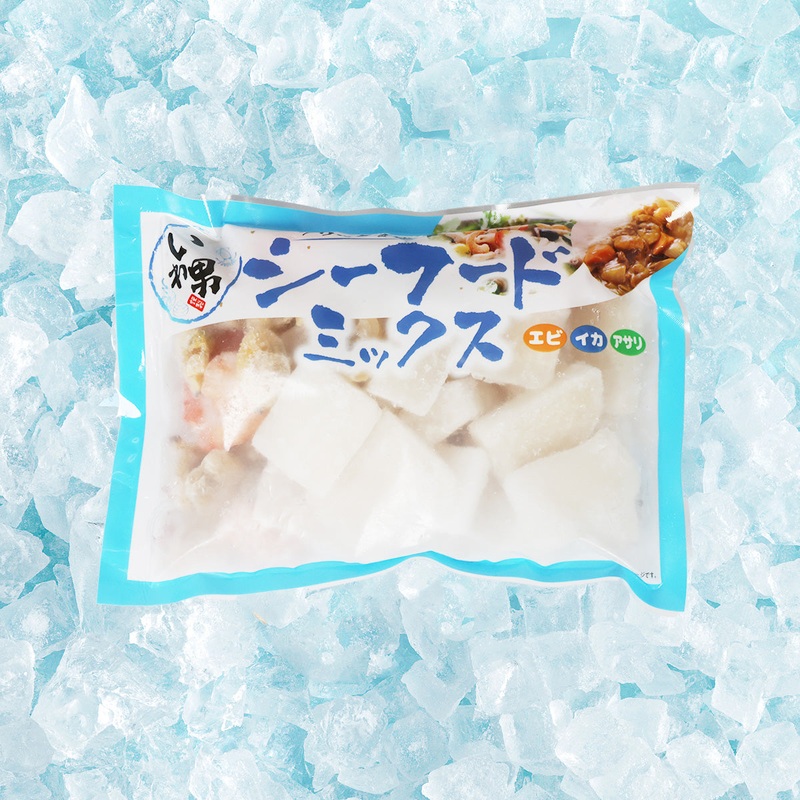 A-LINE Japan Mie Mixed Seafood (Squid, Clam & Shrimp)  (250g)