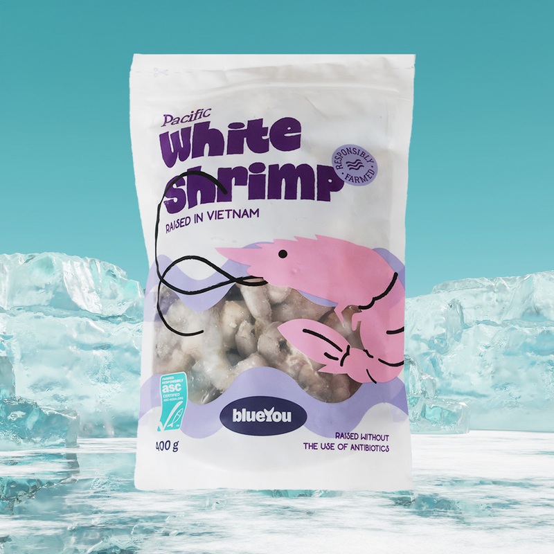 ROYAL BANQUET Vietnamese Frozen Emperor Prawn (21/25) - ASC  (210g)