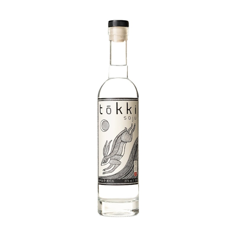 TOKKI Tokki Soju White  (375mL)