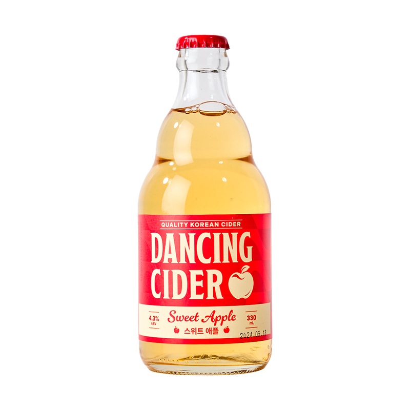 DANCING CIDER Sweet Apple Cider (Alc. 4.3%) [Bottle]  (330mL)