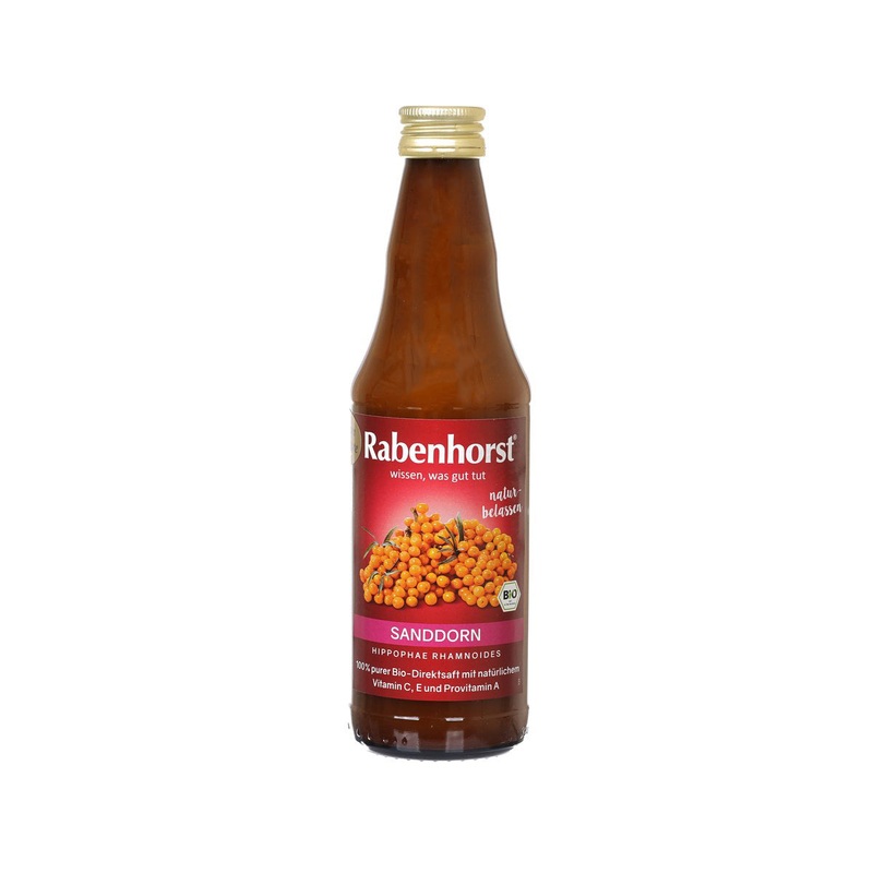 RABENHORST Organic 100% Sea Buckthorn Pure Juice  (330mL)