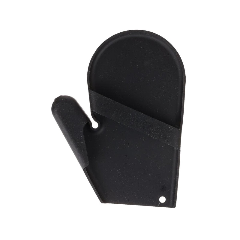 DE BUYER Silicone Handed Mitten-Black (for Left Hand)