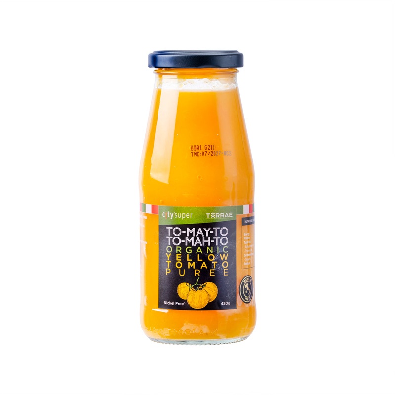 CITYSUPER Organic Yellow Tomato Puree (Nickel Free)  (420g)