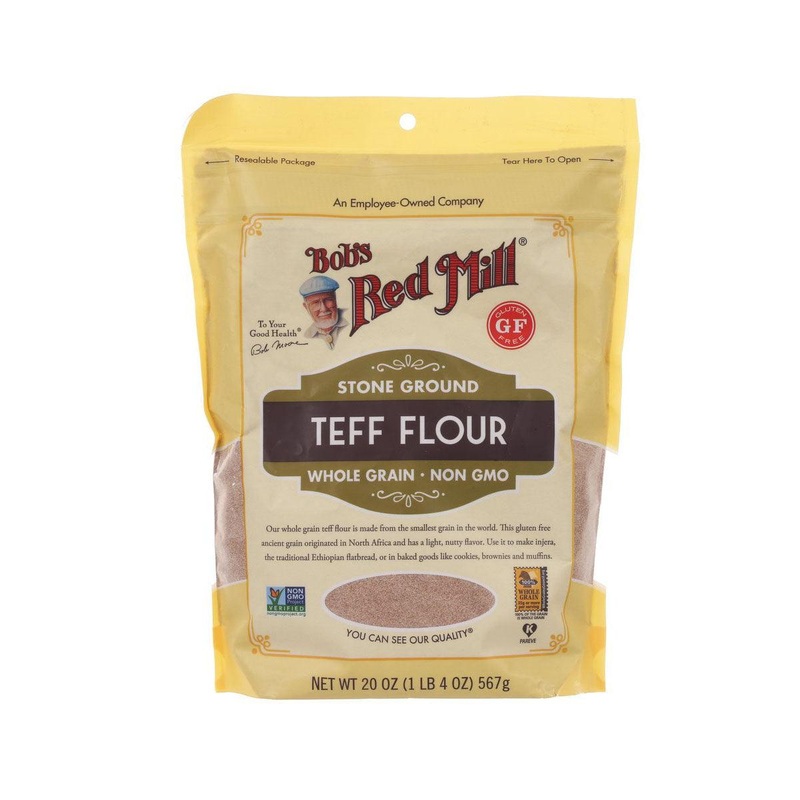 BOB'S RED MILL Gluten Free Whole Grain Teff Flour  (567g)