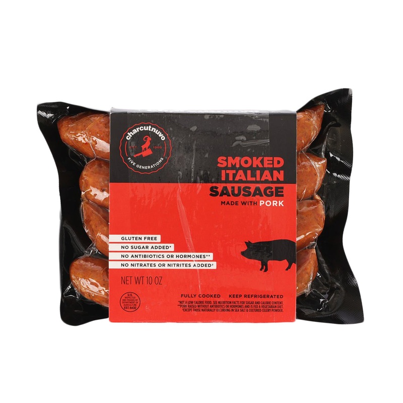 CHARCUTNUVO Smoked Italian Style Sausage  (10oz)