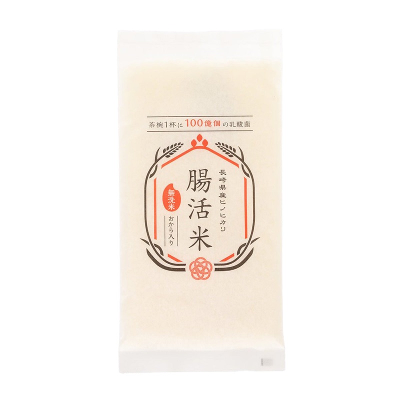 TOMBOLO Hinohikari Healthy Rice with Latic Acid Bacteria and Soy Pomace - Wash-Free Rice  (150g)