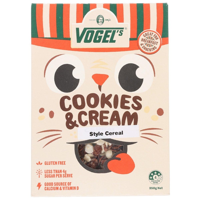 VOGEL'S Gluten Free Cookies & Cream Style Cereal  (350g)