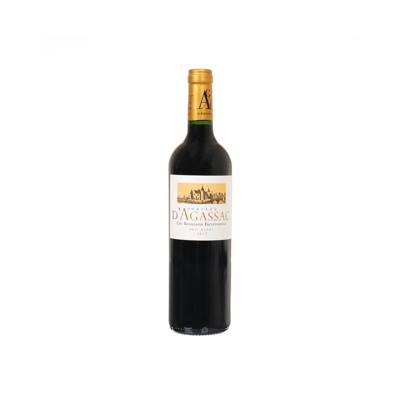 CH D'AGASSAC Haut Medoc 2019 (750mL)
