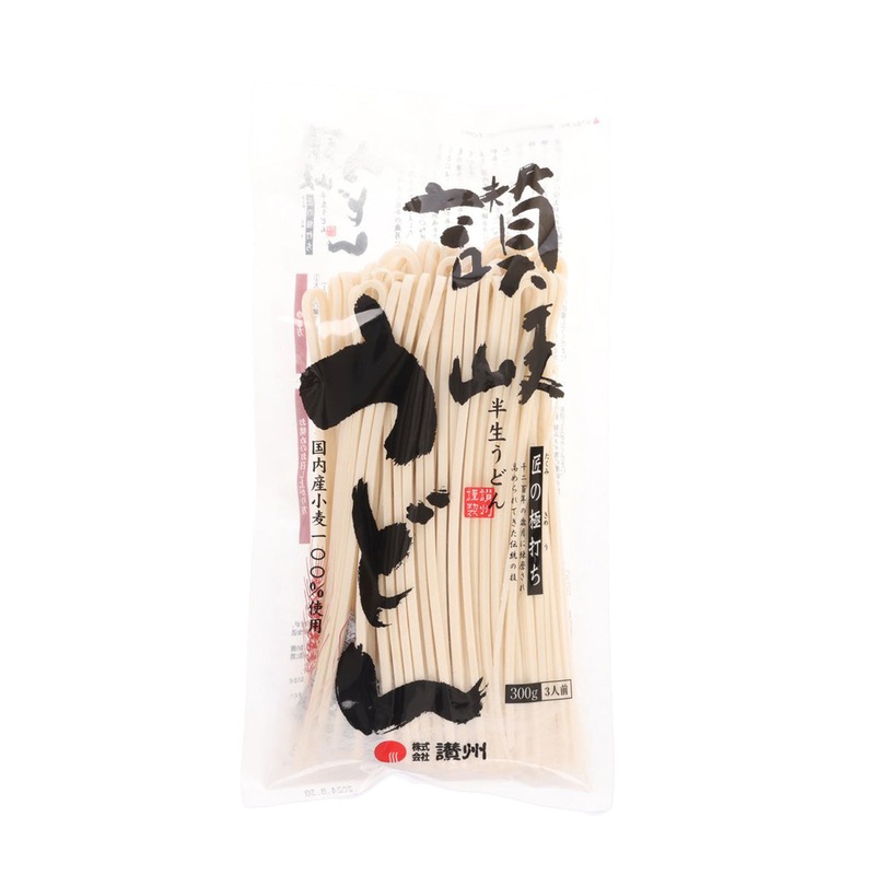 SANSHU Semi-Dried Sanuki Udon Noodle  (300g)
