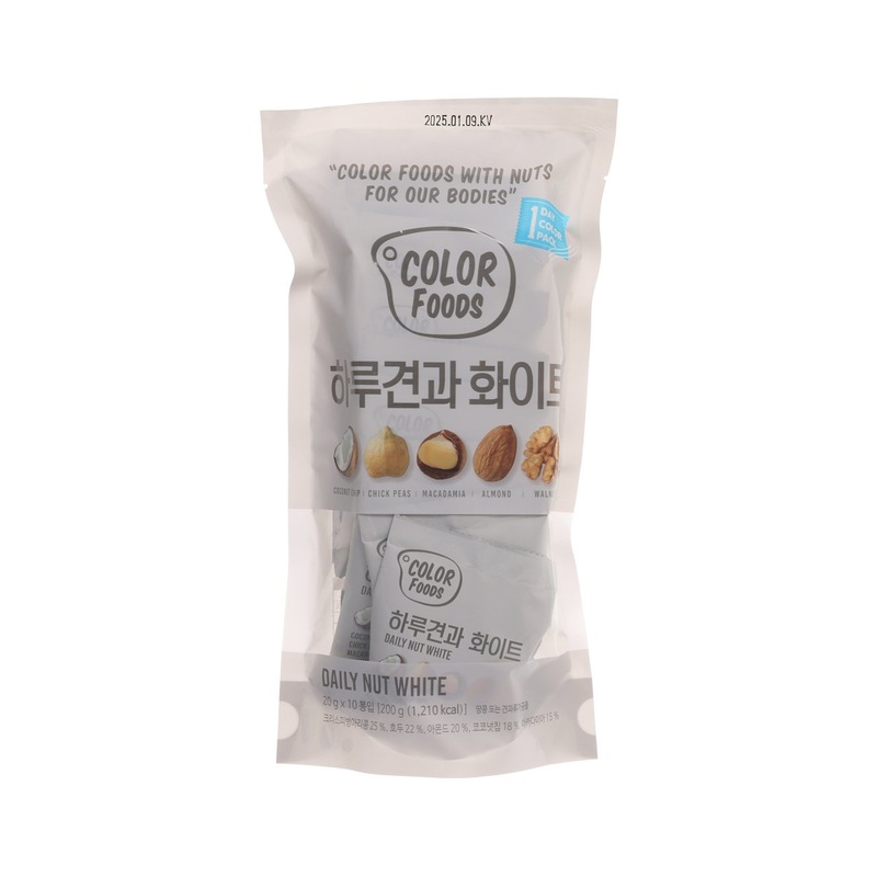 SUNNUTS Daily Nut Color Food - White  (10 x 20g)