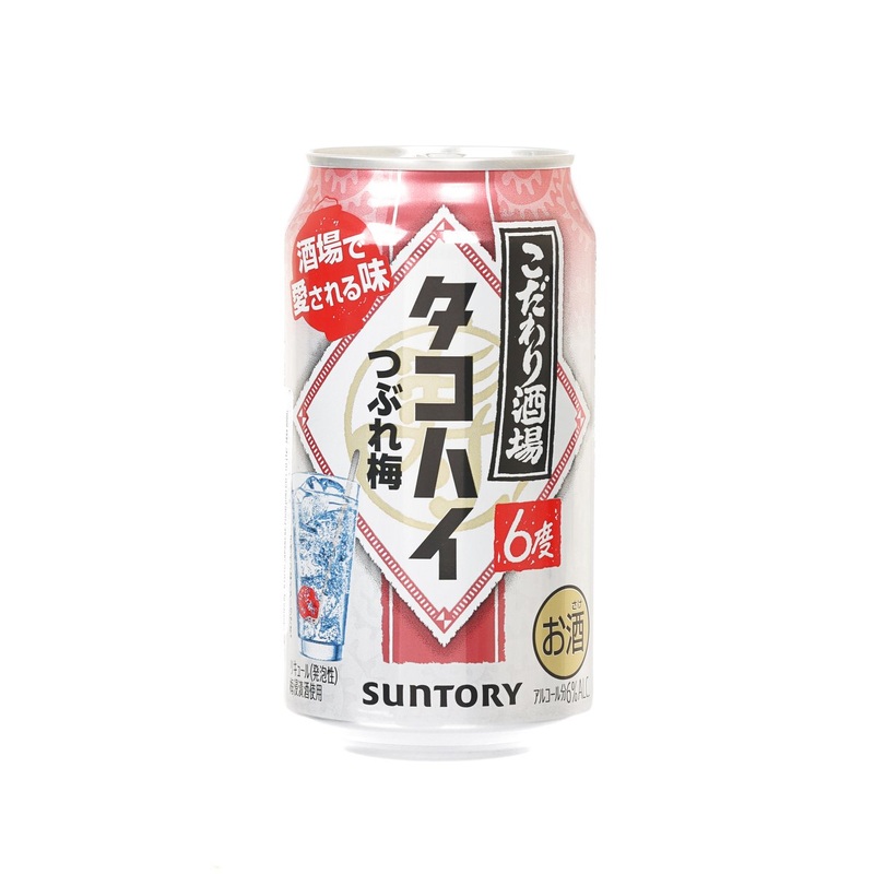 SUNTORY Sakeba Crushed Plum Flavor Takohai Chu-Hi (Alc. 6%) [Can]  (350mL)