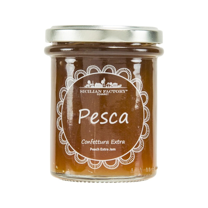 SICILIAN FACTORY Peach Jam  (240g)