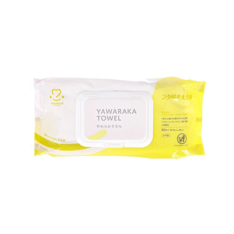 AMETHYST Soft & Gentle Baby Wipes  (80pcs)