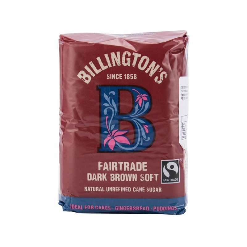 BILLINGTON'S Natural Dark Brown Soft Unrefined Cane Sugar  (500g)