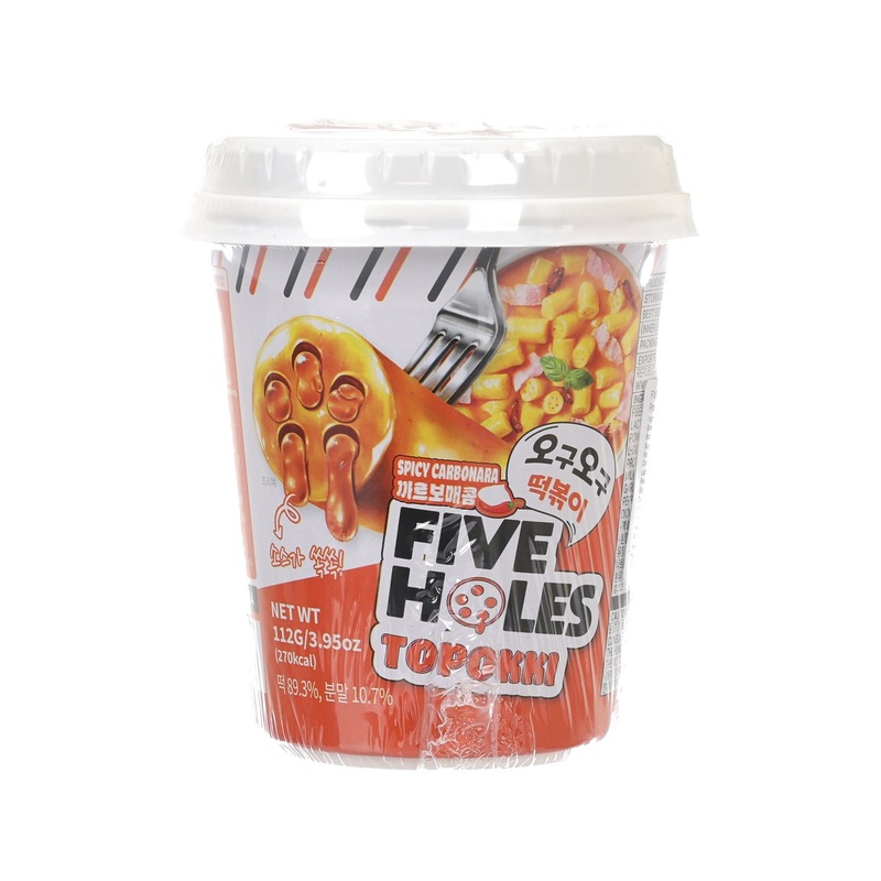 FIVE HOLES Topokki (Spicy Carbonara)  (112g)