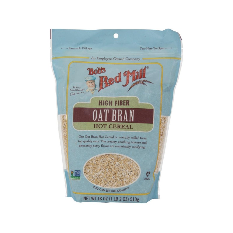 BOB'S RED MILL High Fiber Oat Bran Hot Cereal  (510g)