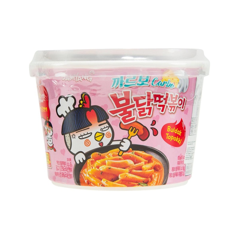 SAMYANG Carbonara Stir-fried Hot Spicy Chicken Sauce with Rice Cake Bowl  (179g)