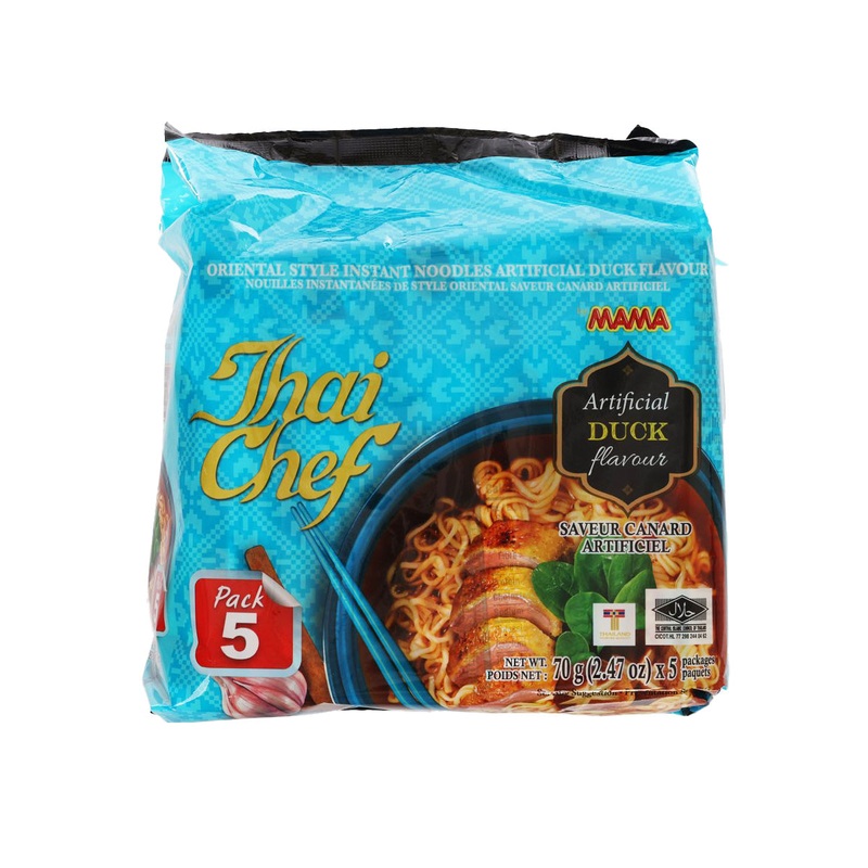 THAI CHEF MAMA Duck Flavour Instant Noodles  (5 x 70g)