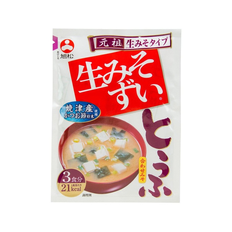 ASAHIMATSU Instant Miso Soup with Tofu  (45g)