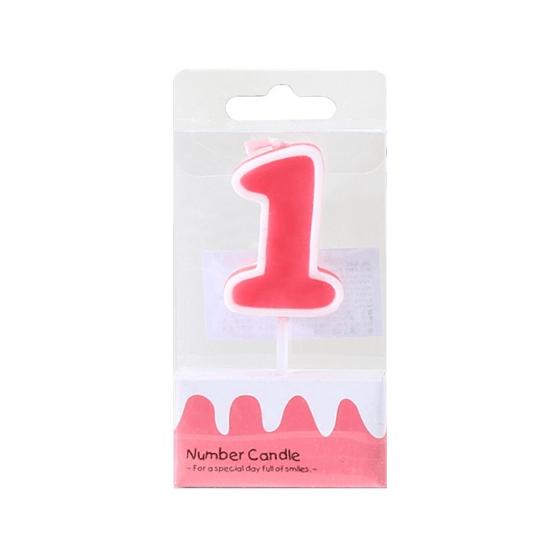 CUXCO Number Candle 1