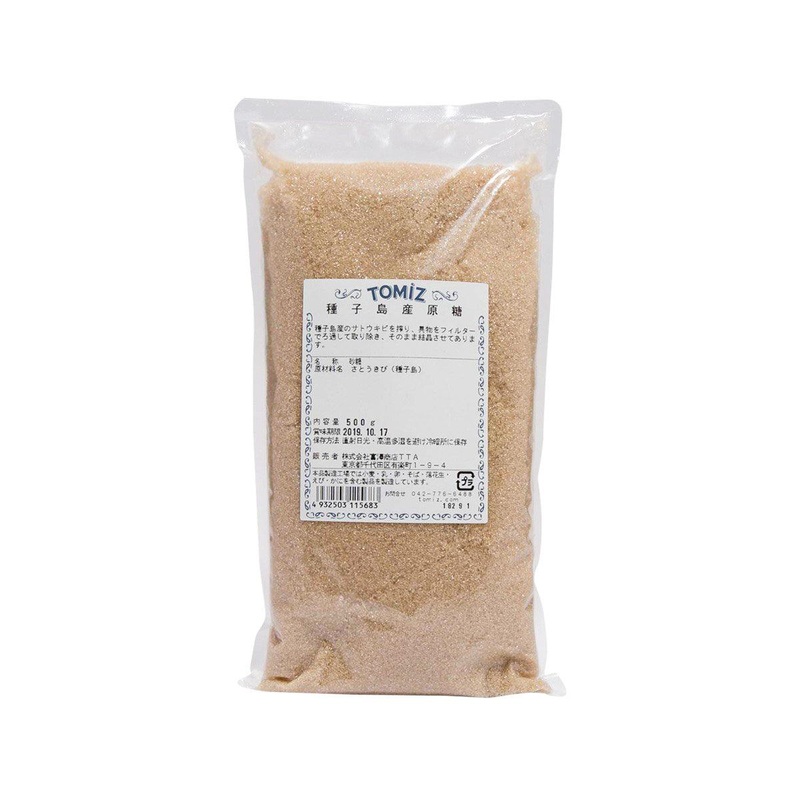 TOMIZAWA Tanegashima Unrefined Sugar  (500g)