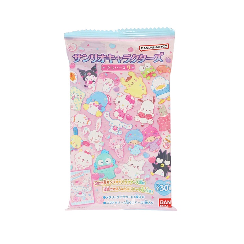 BANDAI Sanrio Wafer With Character Card 9  (1pc)