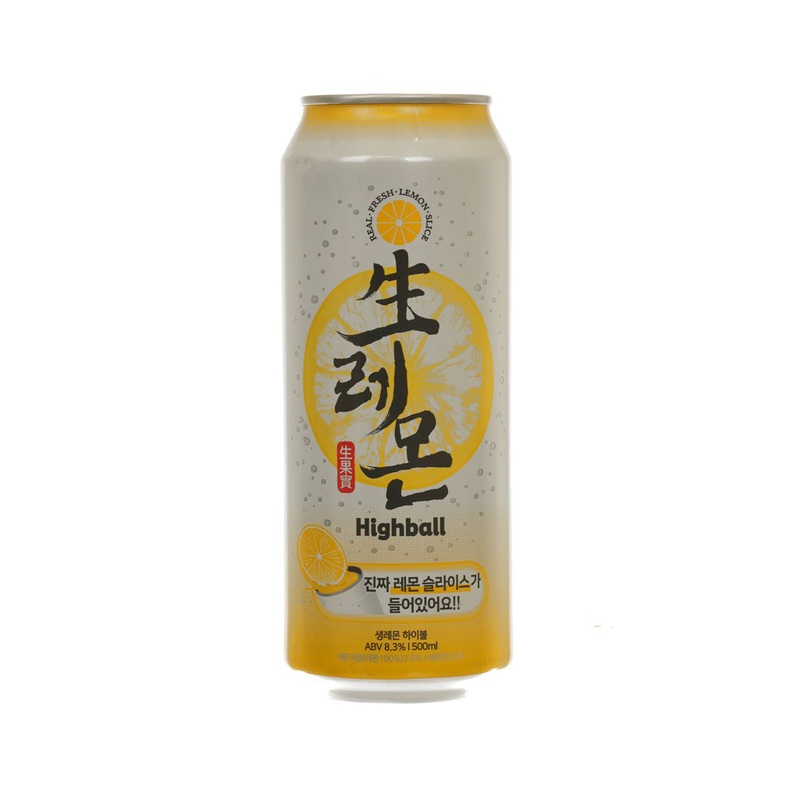 BREWGURU Real Fresh Lemon Slice Highball (Alc. 8.3%) [Can]  (500mL)