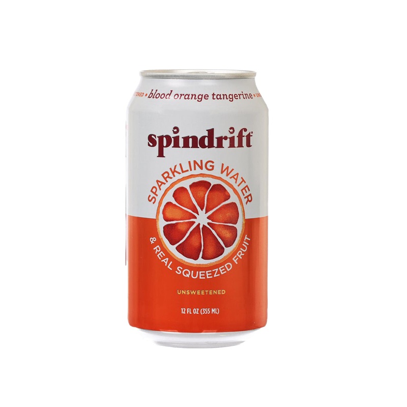 SPINDRIFT Sparkling Water - Blood Orange Tangerine  (355mL)