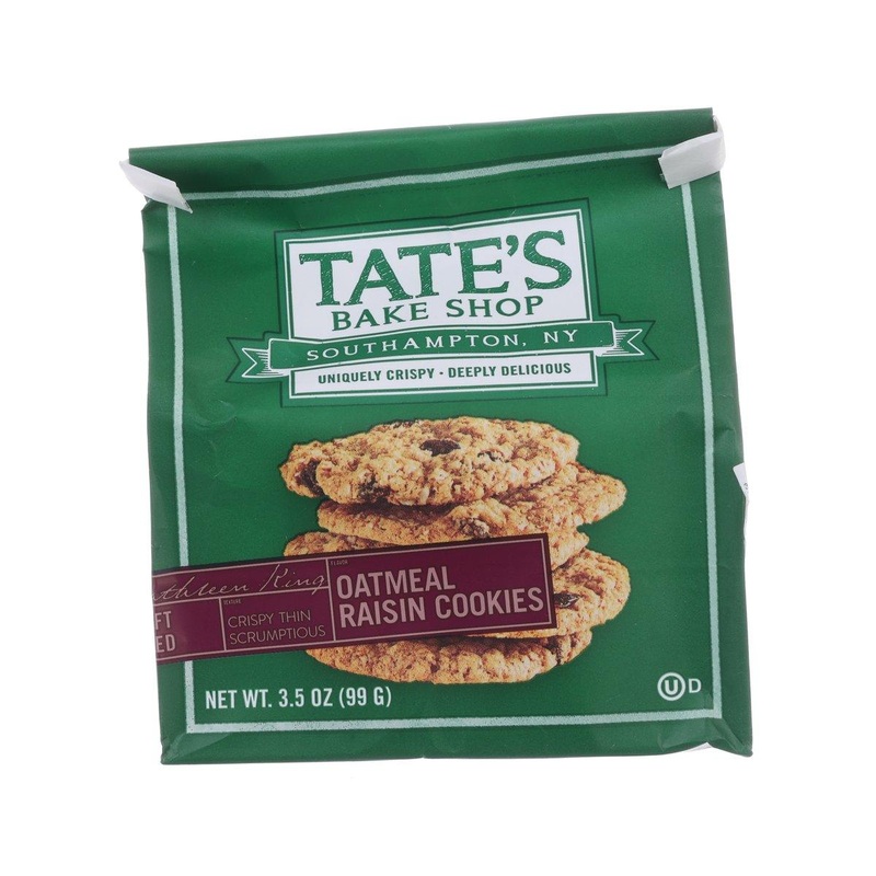 TATE'S Oatmeal Raisin Cookies  (99g)