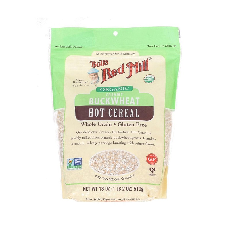 BOB'S RED MILL Organic Gluten Free Creamy Buckwheat Hot Cereal  (510g)