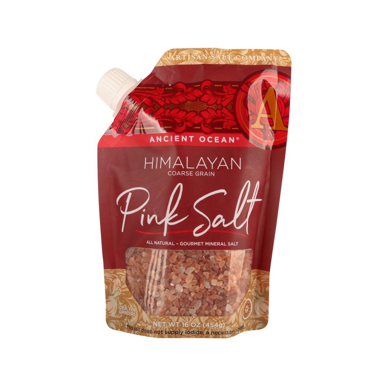 SALTWORKS Ancient Ocean Himalayan Coarse Grain Pink Mineral Salt  (454g)