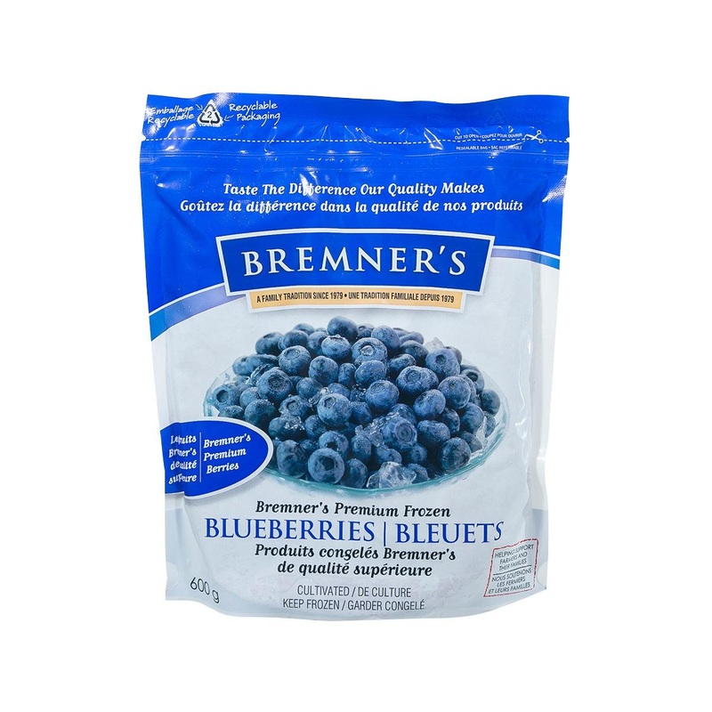 BREMNER'S Frozen Blueberries  (600g)