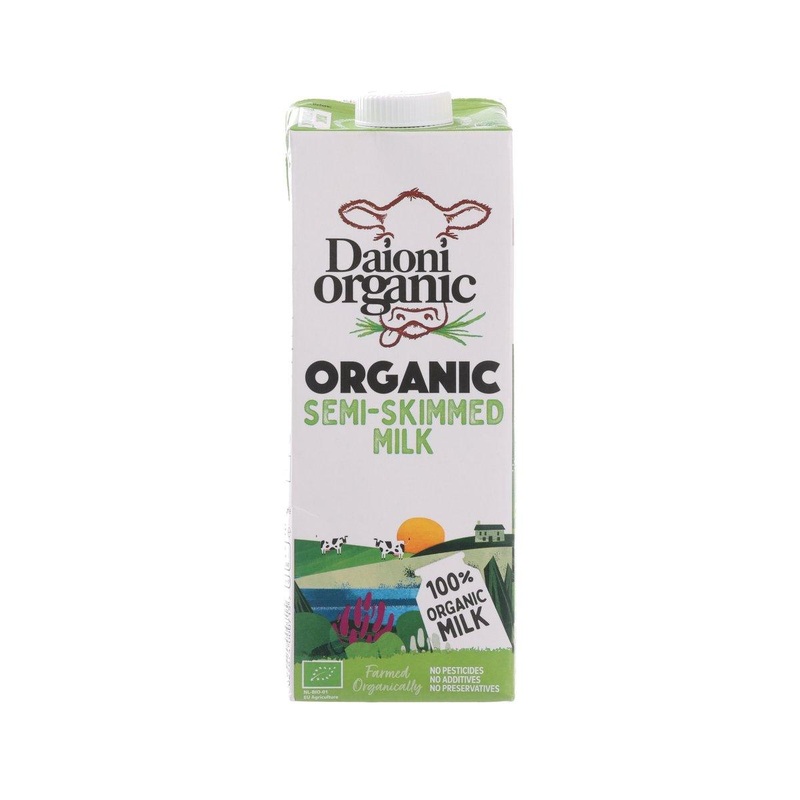 DAIONI Organic Semi-Skimmed Cow's Milk  (1L)