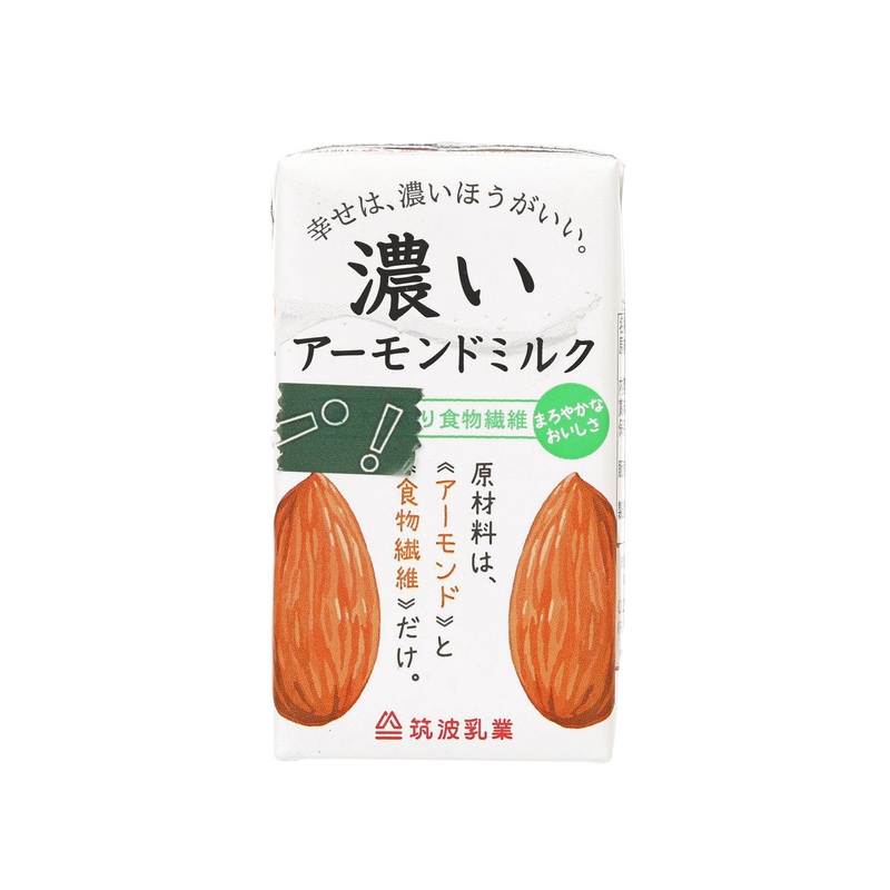 TSUKUBA Rich Almond Milk with Fiber  (125mL)