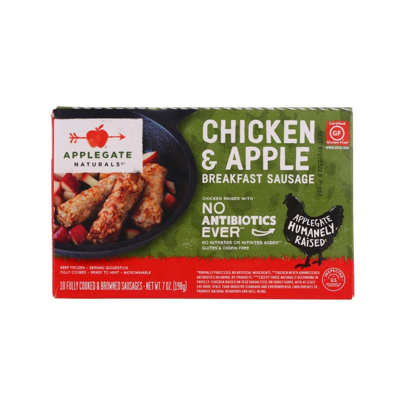 APPLEGATE Naturals Chicken & Apple Breakfast Sausage  (198g)