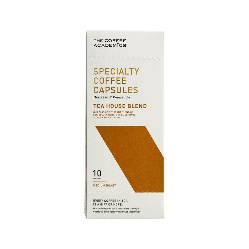 THE COFFEE ACADEMICS Specialty Coffee Capsules - TCA House Blend  (53g)