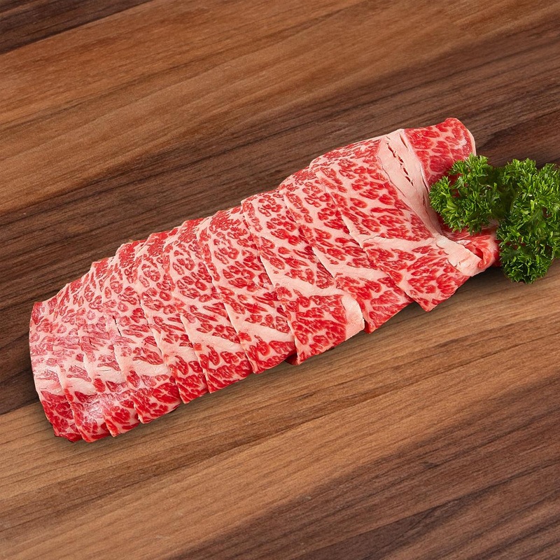 CERTIFIED ANGUS BEEF  USA CAB Prime Angus Beef Short Rib Boneless for Shabu [Previously Frozen]  (300g)